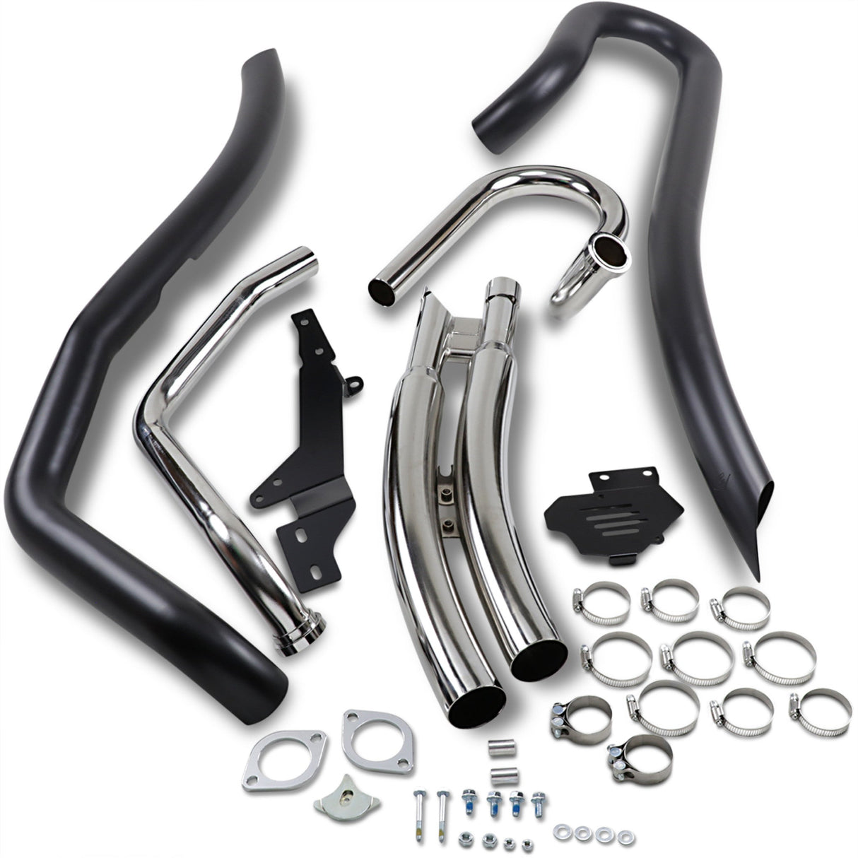 Cobra Speedster Swept 2-Into-2 Exhaust System - 3221B Suzuki M109R Boulevard / 1800 Boulevard M109R 2006-2014