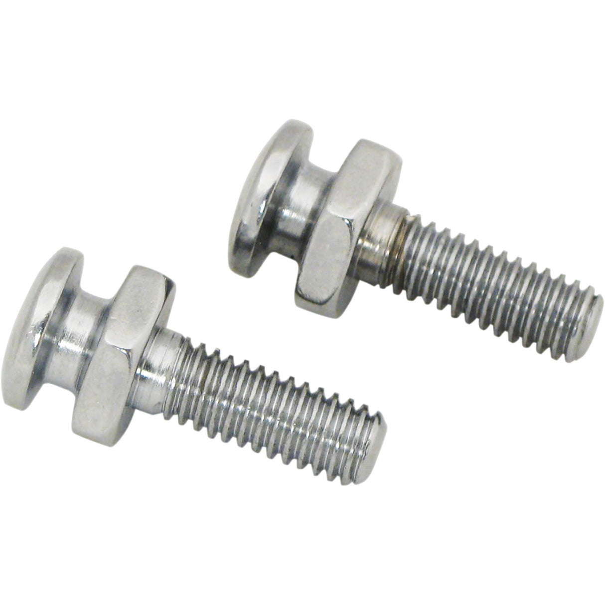 Mustang Chrome Seat Bolts And Mounting Nuts Solo Seat - 78028 For Harley Road King 1995-1998