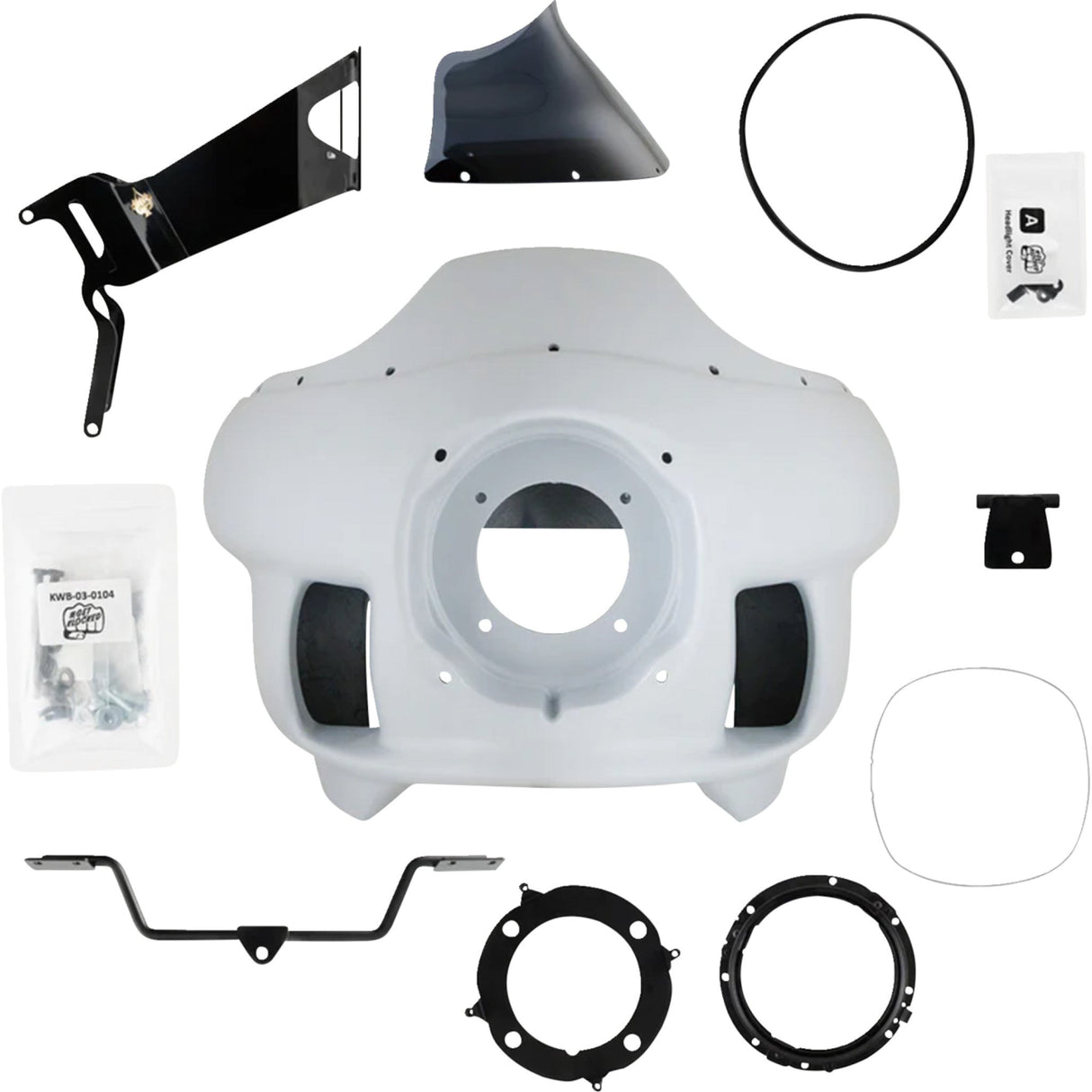 Klock Werks Fxrp-Style Fairing Kit - KWB-03-0200 For Harley Dyna 1991-2005