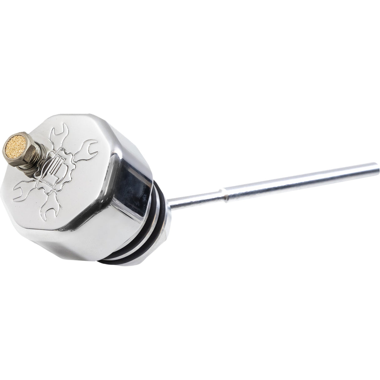 FEULING OIL PUMP CORP. 1012-0258 3095 Vented Dipstick - Polished - Touring