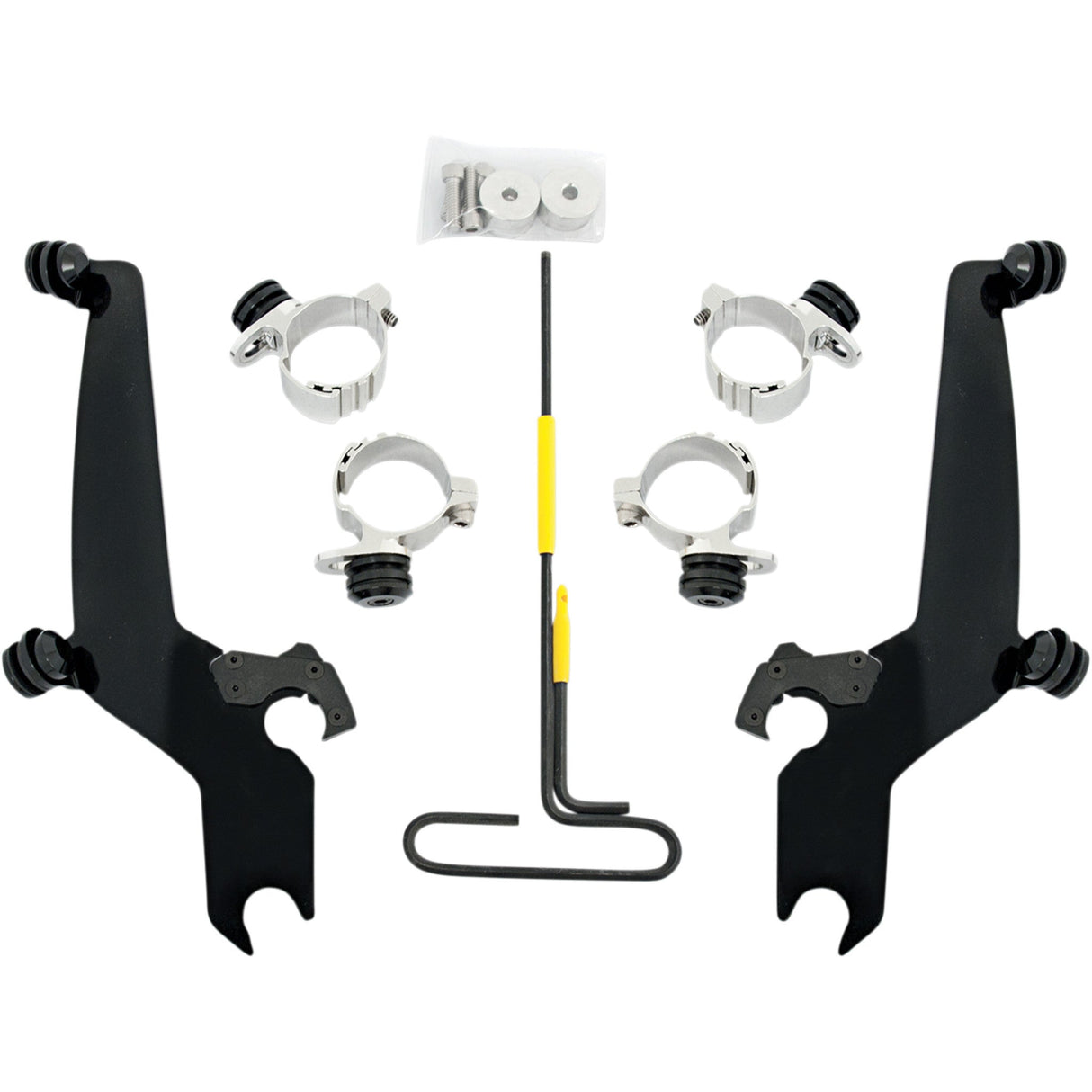MEMPHIS SHADES 2321-0280 MEB8917 No-Tool Trigger-Lock Mount Kit for Sportshield Trigger Lock Sportshield Mounting Kit - Narrow - Black