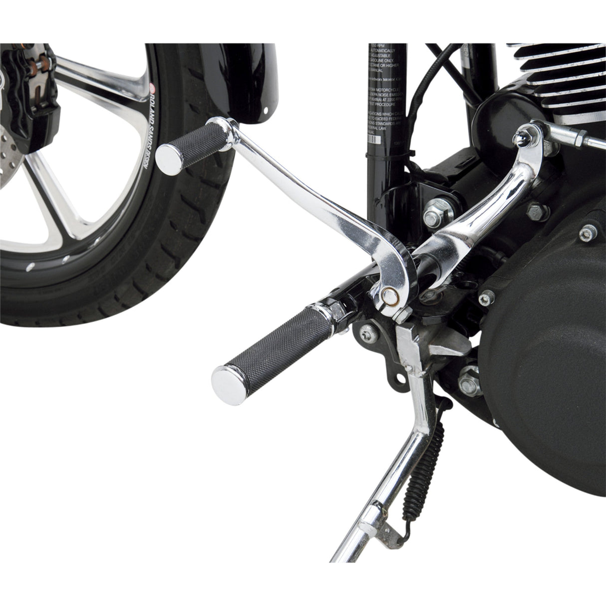 DRAG SPECIALTIES Footpegs Hotop Designs - Knurled