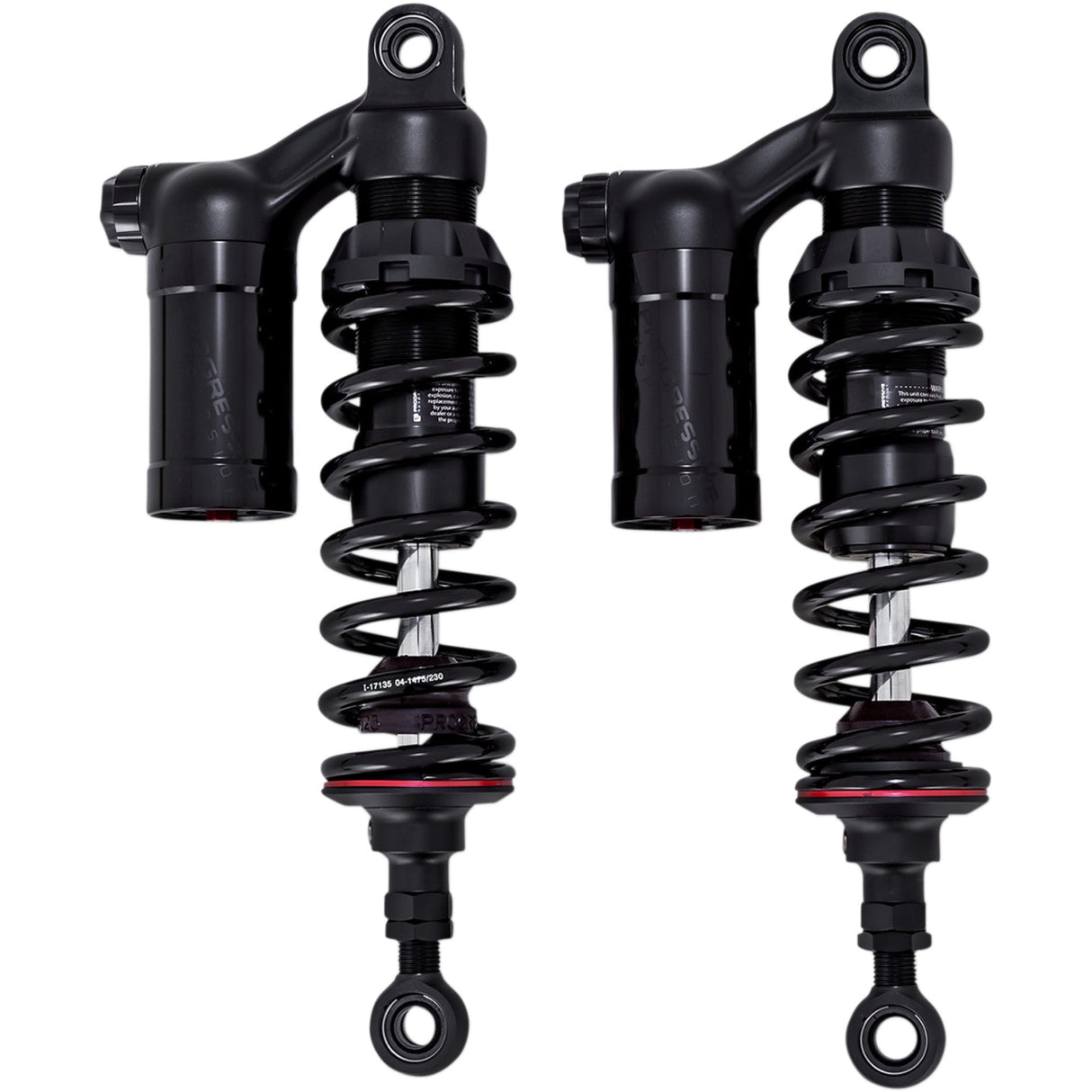 PROGRESSIVE SUSPENSION 1310-1872 990-1011 990 Series Piggyback Shocks - Black - 13.5"