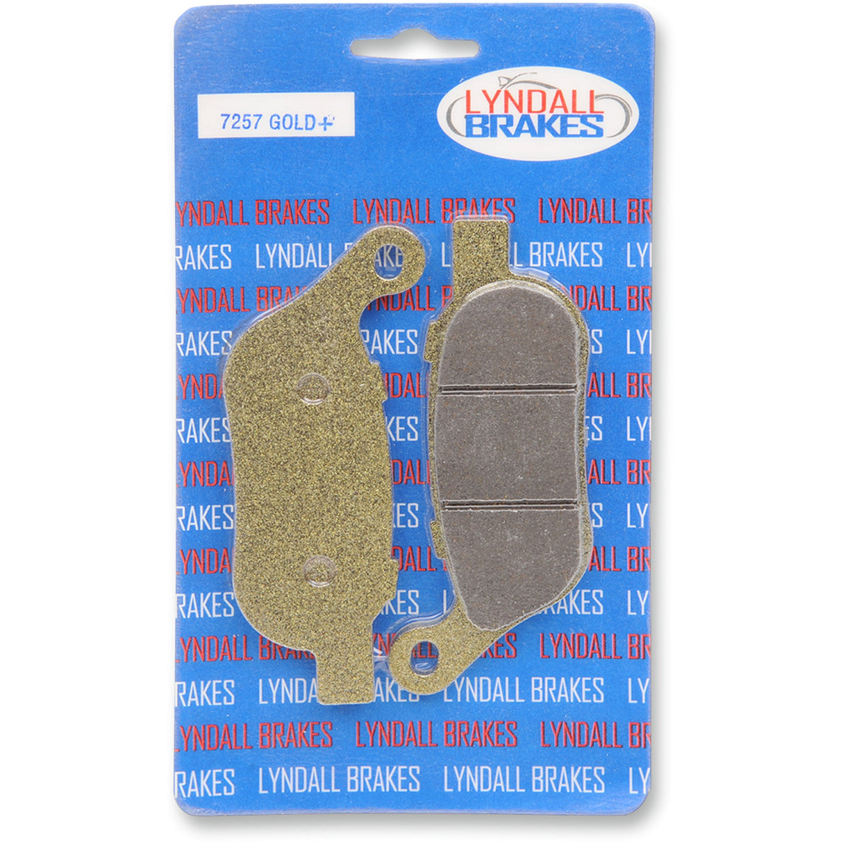 Lyndall Brakes Brake Pad - 7257-GPLUS For Harley Motorcycles 2008-2017