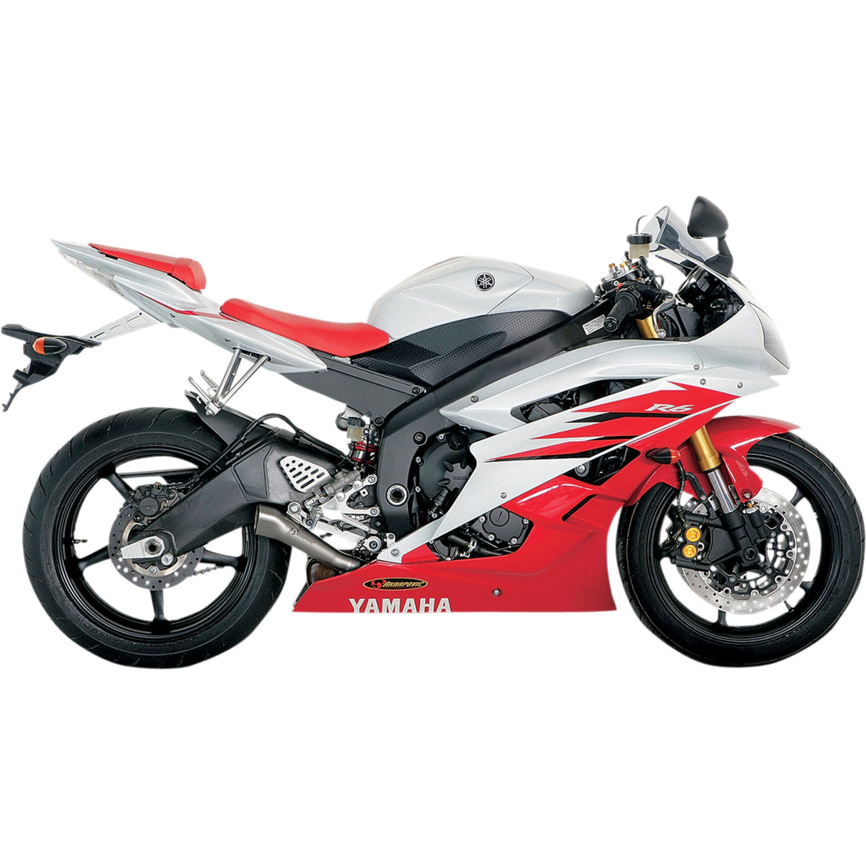 AKRAPOVIC 1811-0973 SM-Y6SO6T GP-Style Megaphone Slip-On Line Muffler Megaphone Muffler - Titanium