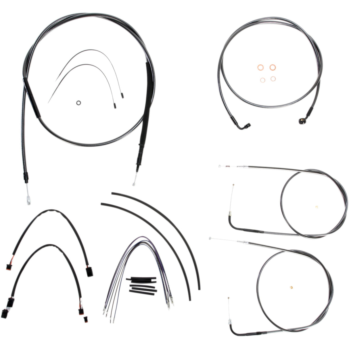MAGNUM SHIELDING 0610-0981 487171 Black Pearl™ Designer Handlebar Installation Kit