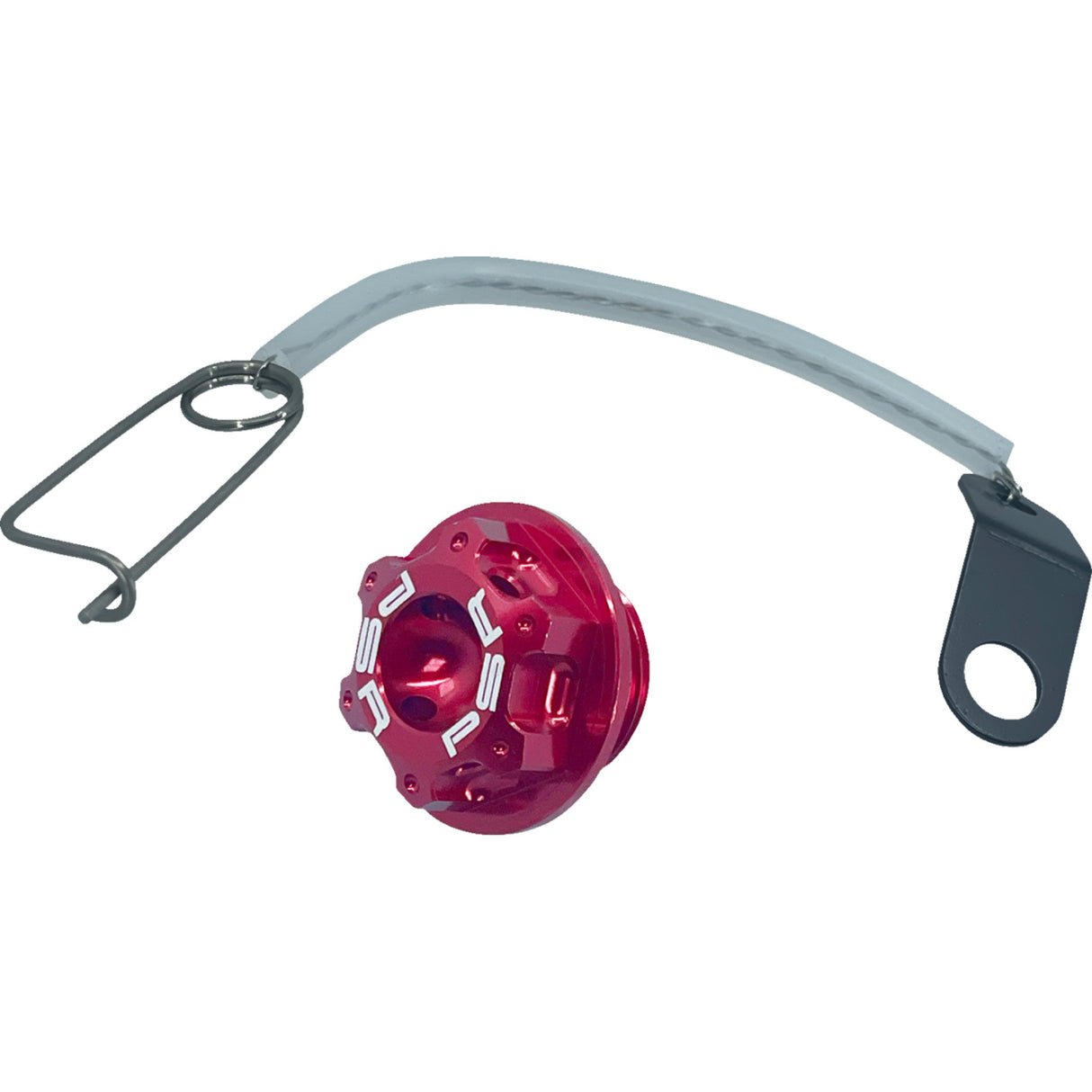PSR Oil Filler Cap Kit Red M20 X 1.5 - 00-01310-24 For Kawasaki KLX650R / 400 / KX 250 2003-2008 | Aprilia Mille / Tuono 1000 1998-2005