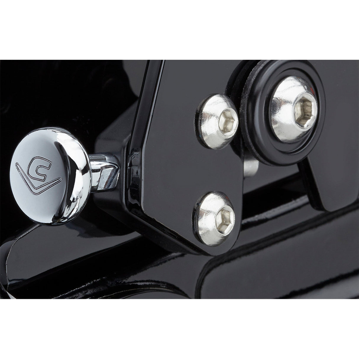 Cobra Big Ass® Detachable Luggage Rack — Flat Black - 602-2800B For Harley Touring 2009-2022