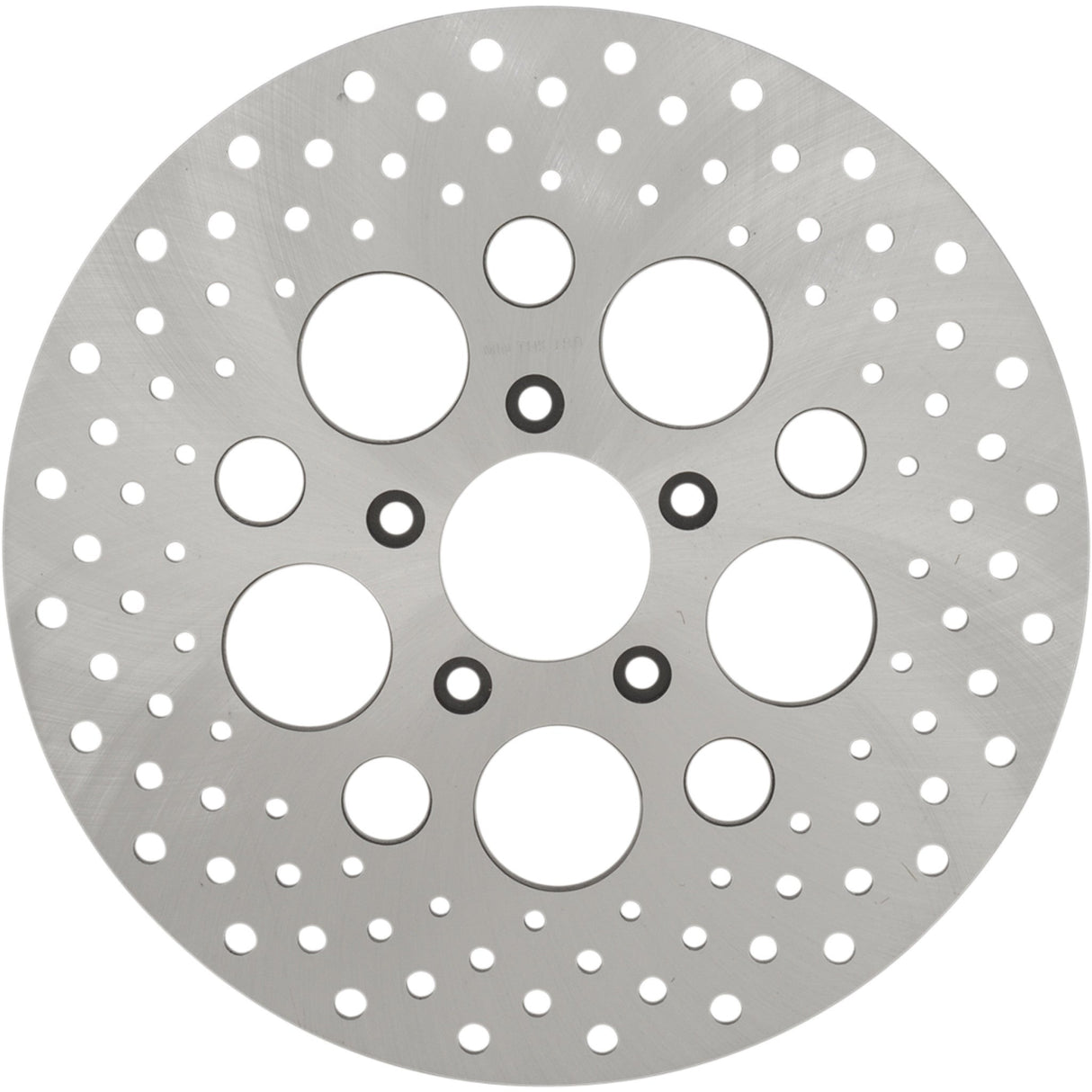 Drag Specialties Stainless Steel Drilled Brake Rotor 11.5" For Harley Motorcycles 2000-2014