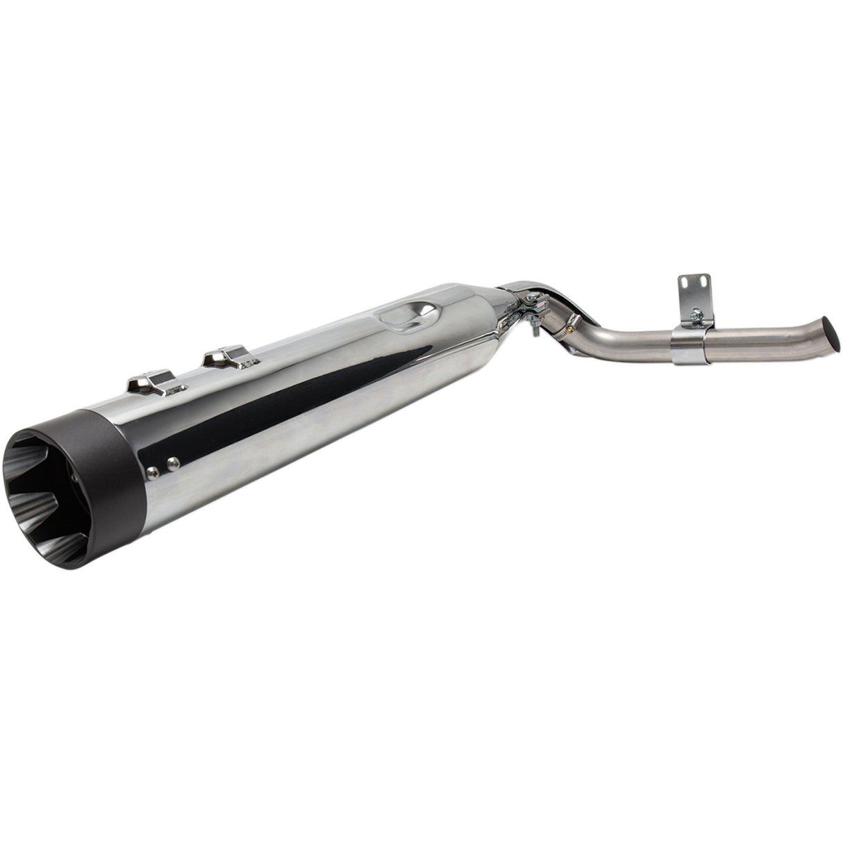 S&S CYCLE 1861-1390 550-0829 Shadow Muffler Kit - Chrome
