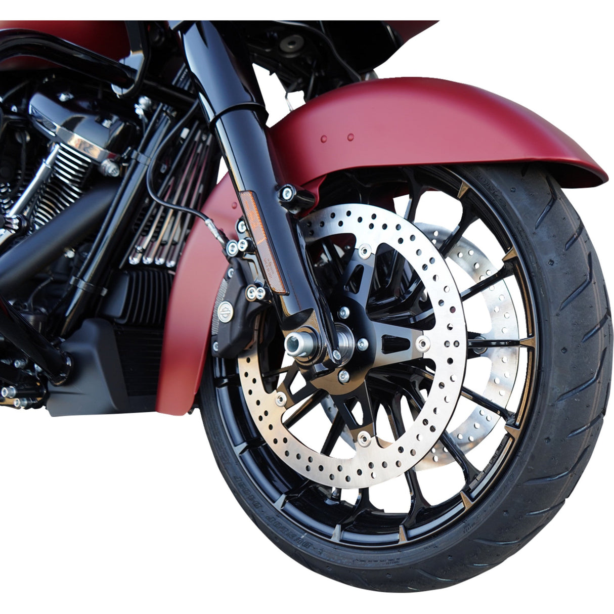 Arlen Ness Big Brake Floating Rotor Kit 14" Front Right Touring - 02-911 For Harley Touring 2008-2016