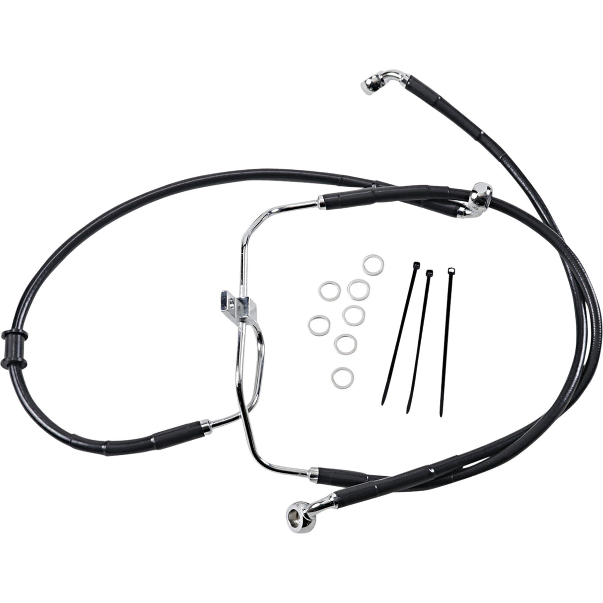 Drag Specialties Brake Line For Harley Fat Bob 2008-2017