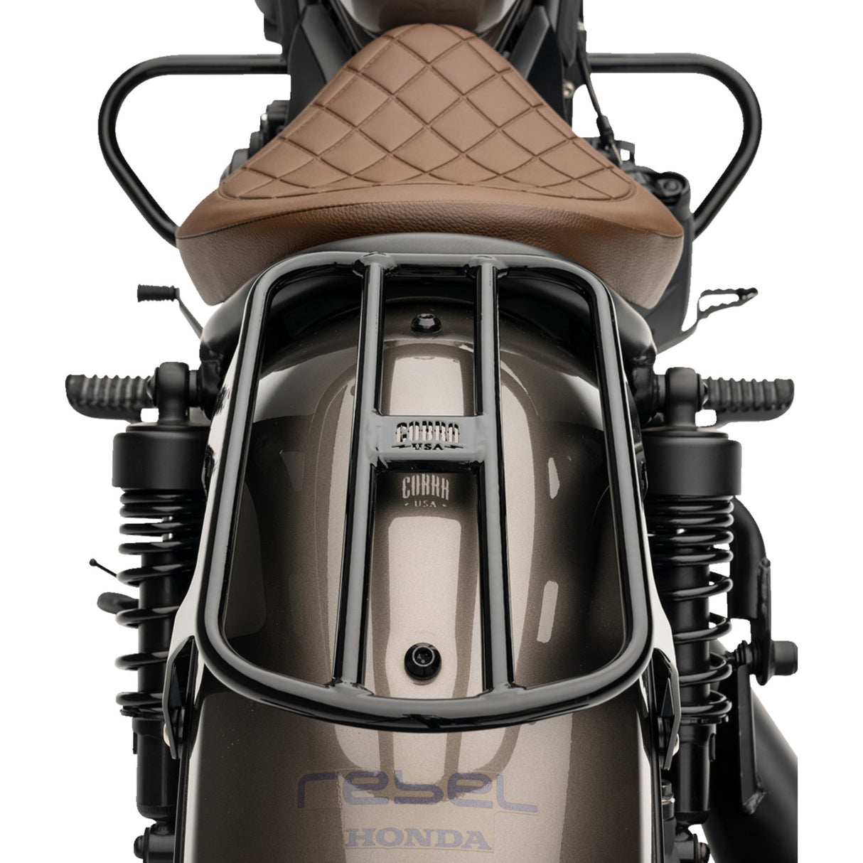 COBRA 1510-1160 02-4108B Solo Luggage Rack tube - black - rebel 300/500