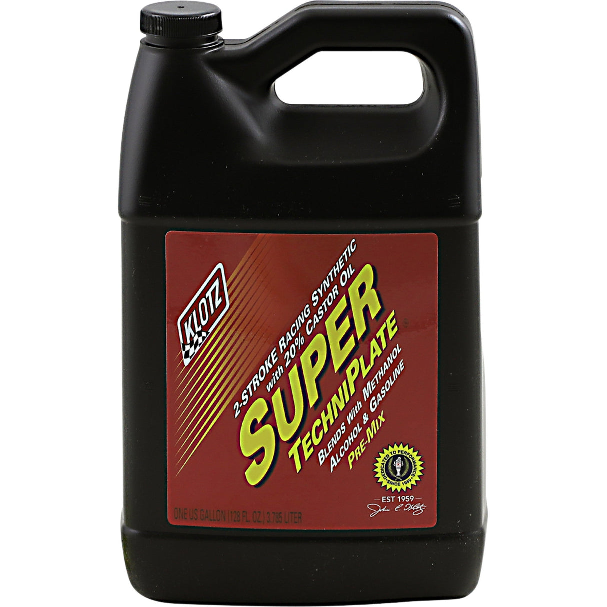 KLOTZ OIL KL101 KL-101 Super TechniPlate® Synthetic 2-Stroke Premix Oil Synthetic Premix 2-Stroke Oil - 1 U.S. gal.