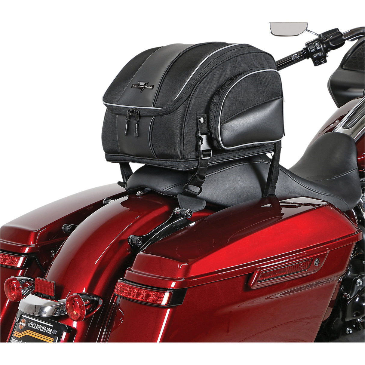 NELSON RIGG 3502-0317 NR-215 Route 1 Weekender Backrest Rack Bag Weekender Backrest Rack Bag