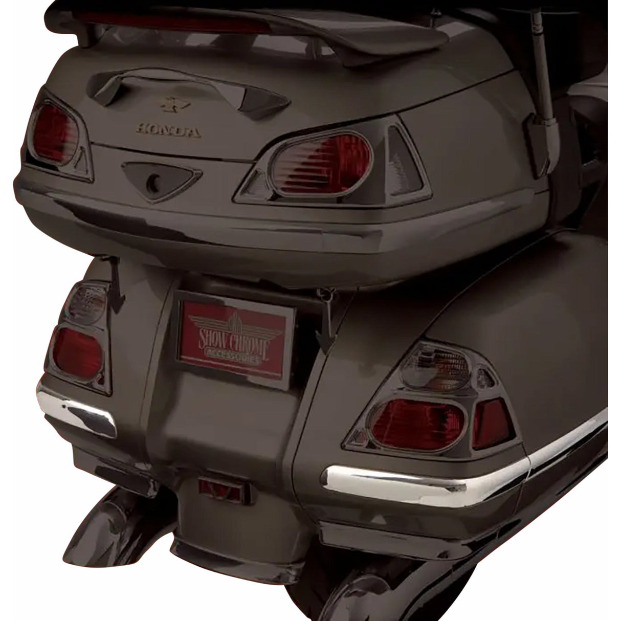 SHOW CHROME 3550-0471 52-612 Saddlebag Molding inserts - chrome - gl1800