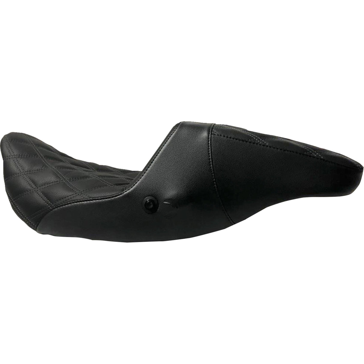 Danny Gray FastIST Pro Series Seat Double Diamond With Gray Stitch Airhawk Driver - FA-DGE-0329 For Harley Touring 2008-2024