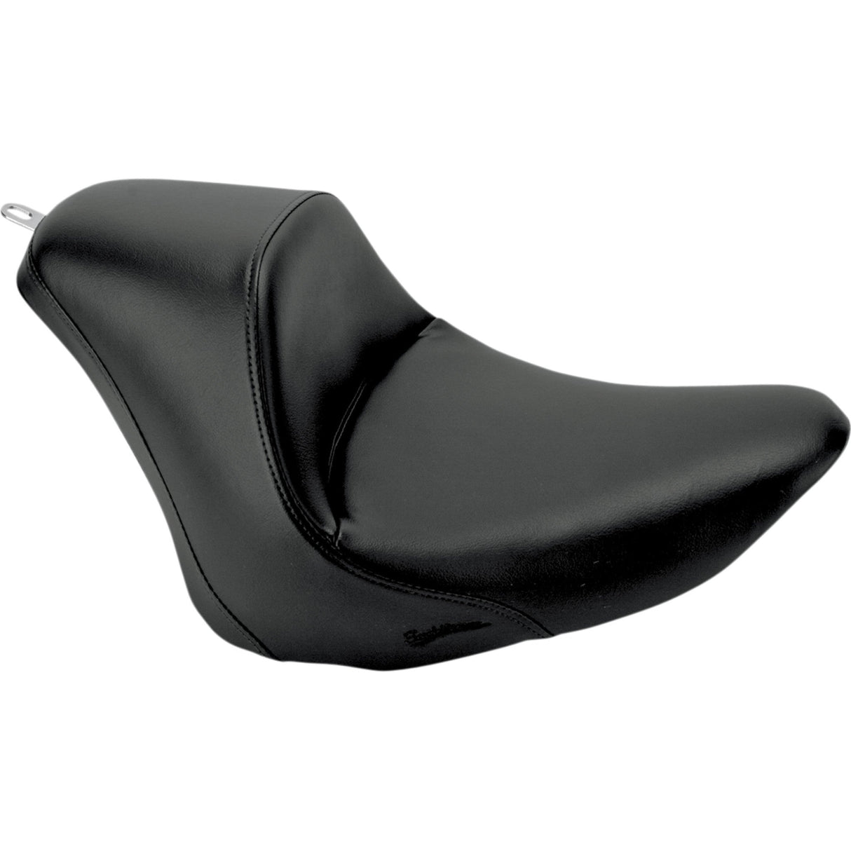 Saddlemen Heels Down Solo Seat Without Backrest Plain Black FB - 806-12-0021 For Harley Softail 2006-2017