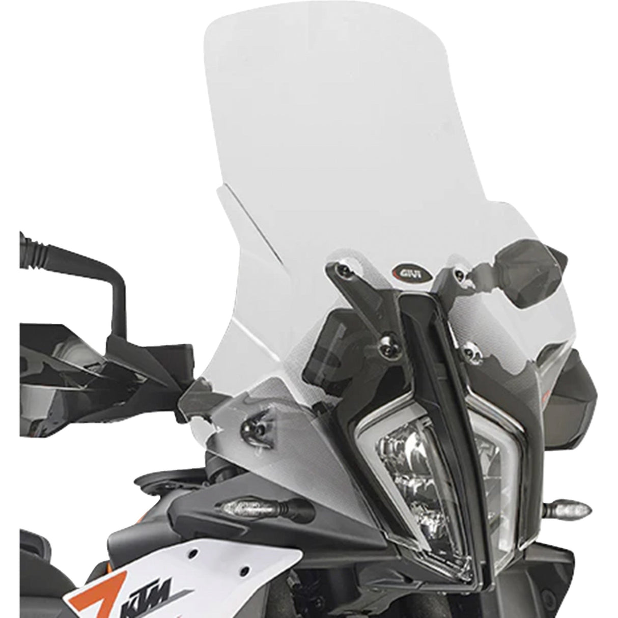 GIVI 2312-1289 D7716ST Windshield clear - ktm