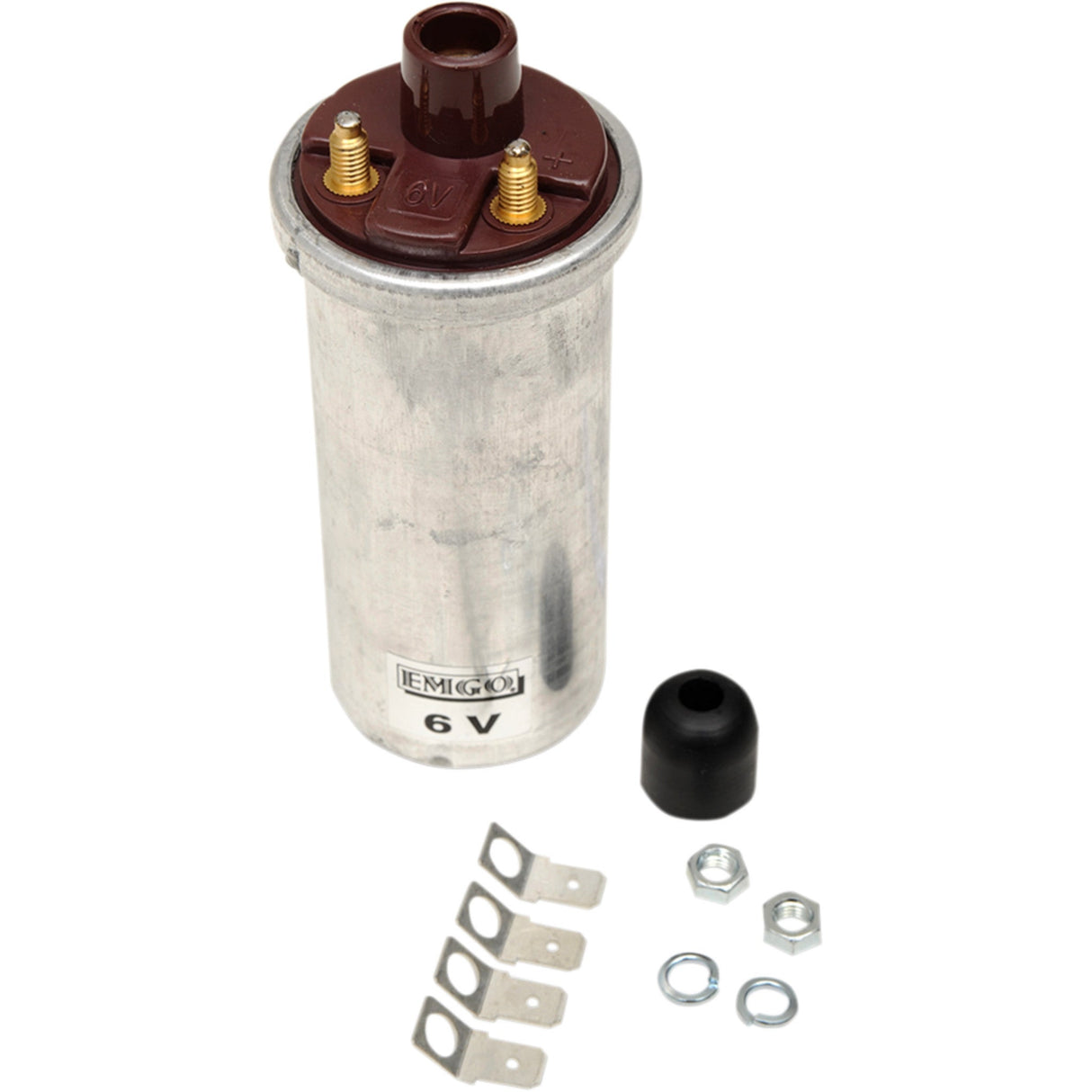 EMGO 2102-0297 24-71516 Ignition Coil 6 v - 2.4 ohms - single lead - universal