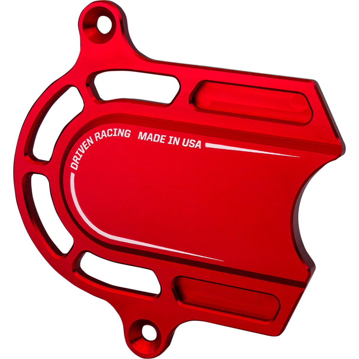 DRIVEN RACING 1231-1514 DEC-004-RD Sprocket Cover red
