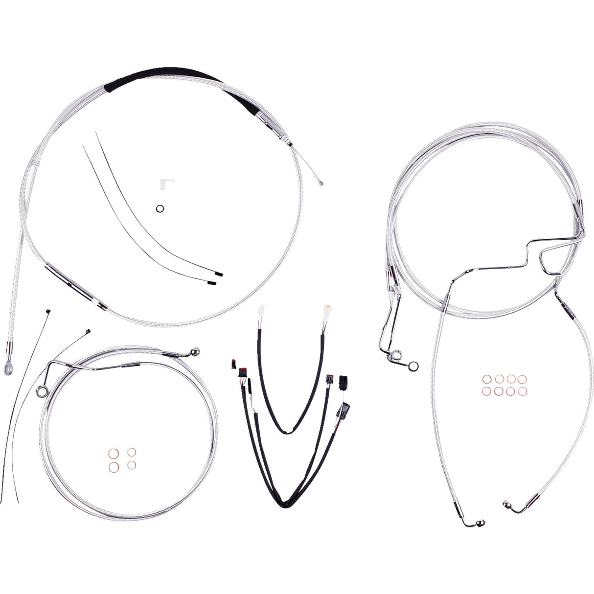 Magnum Shielding Cable Kit - 387972 For Harley Road Glide 2021-2023
