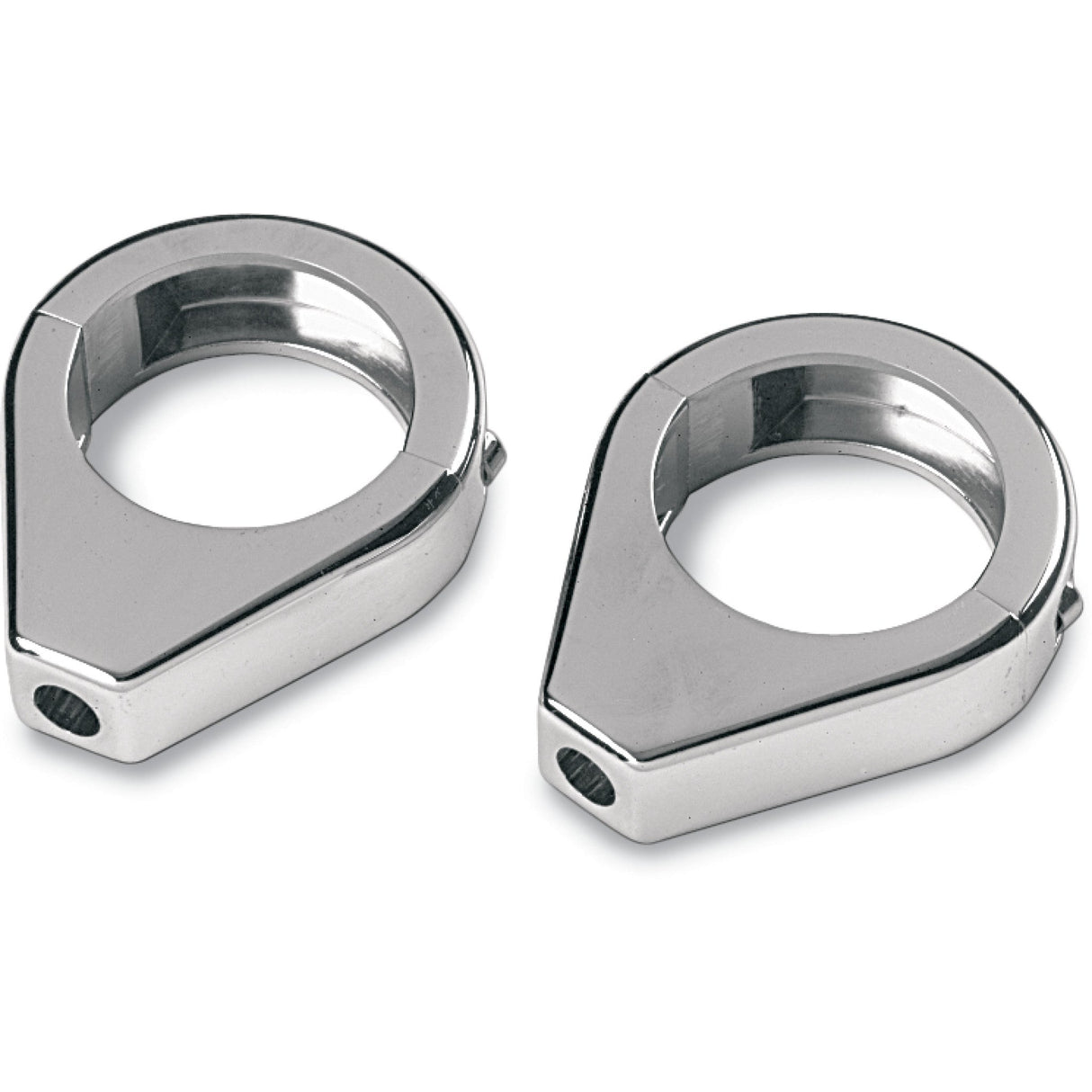 DRAG SPECIALTIES Turn Signal Fork Clamps Clamp - Chrome