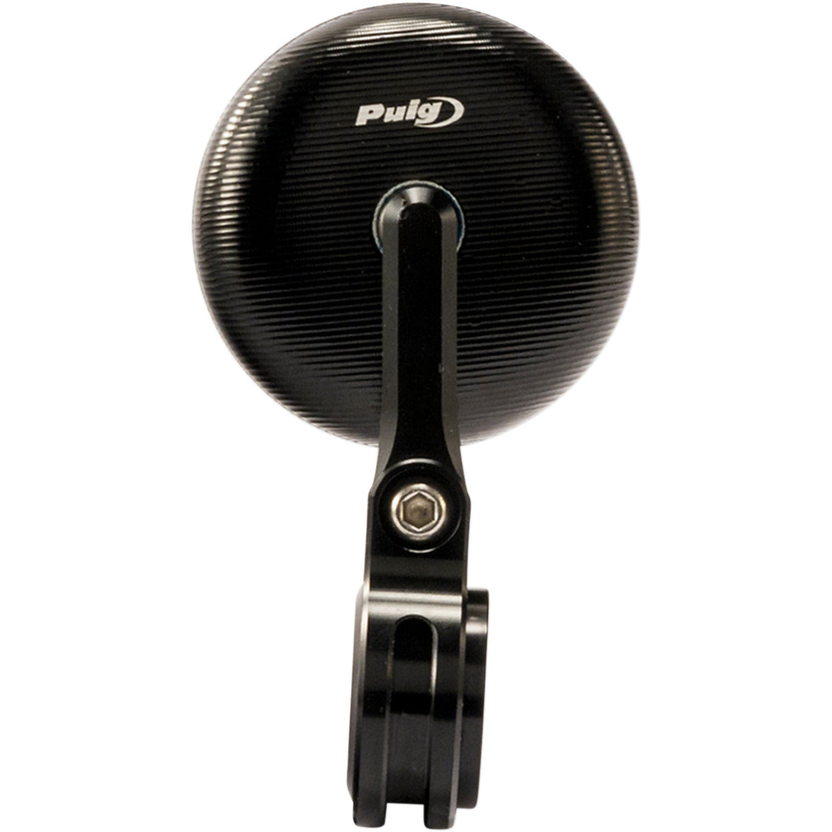 Puig HI-Tech Parts Tracker Rear View Mirror Round Black - 9506N For Harley Sportster 1996-2023 | Ducati Motorcycles 2008-2024