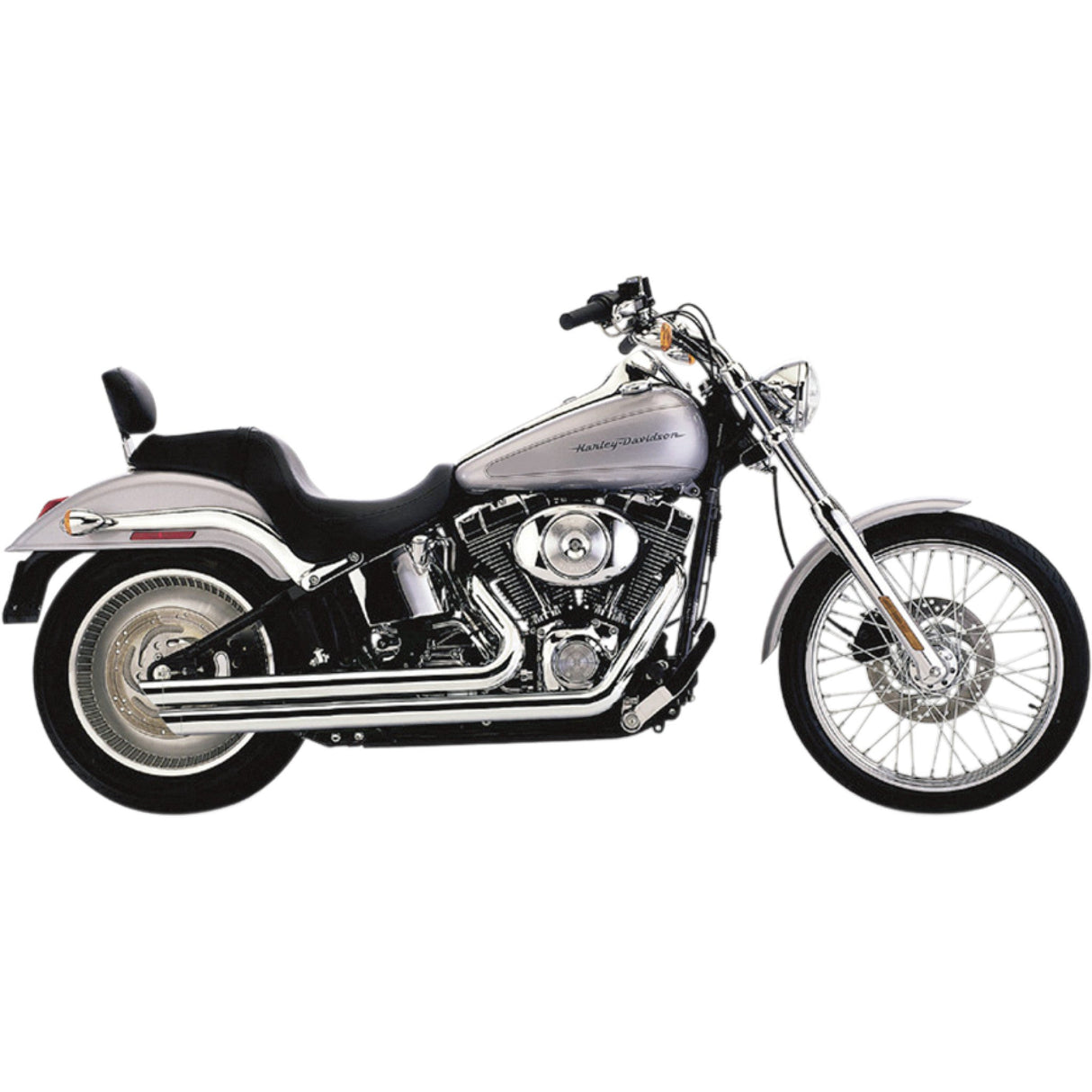 COBRA 1800-1397 6852 Speedster Slashdown Exhaust System - '12-'17 Softail