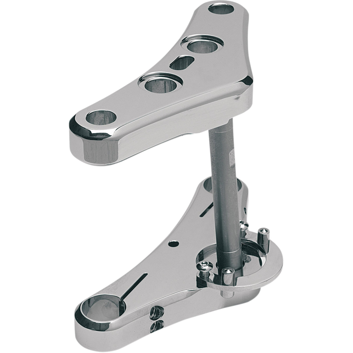 Accutronix Elite Smooth Triple Tree - TWR541-ESC For Harley Softail / Wide 1984-2010