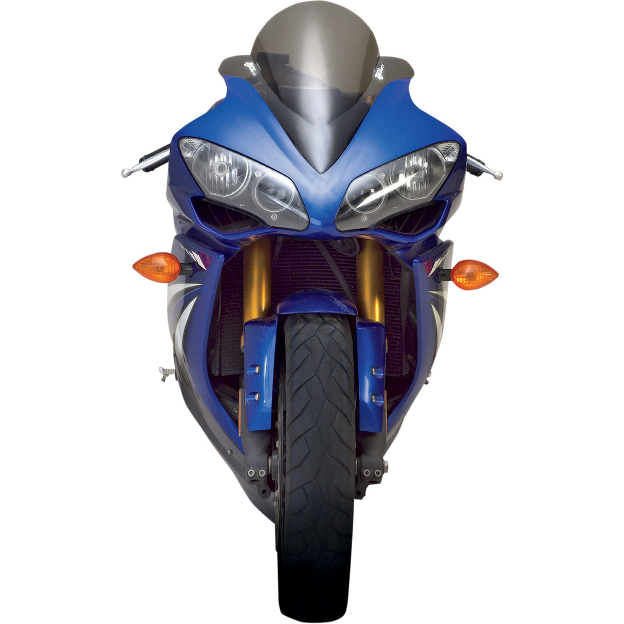 ZERO GRAVITY 2301-0736 16-540-02 Double Bubble Windscreen smoke - yzf-r1