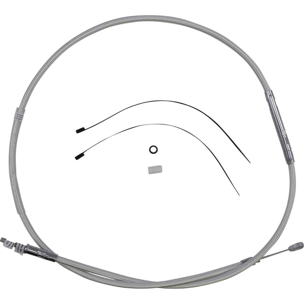 Magnum Shielding High-Efficiency Braided Sterling Chromite II® Clutch Cable 63" - 32258HE For Harley Sportster 2004-2021