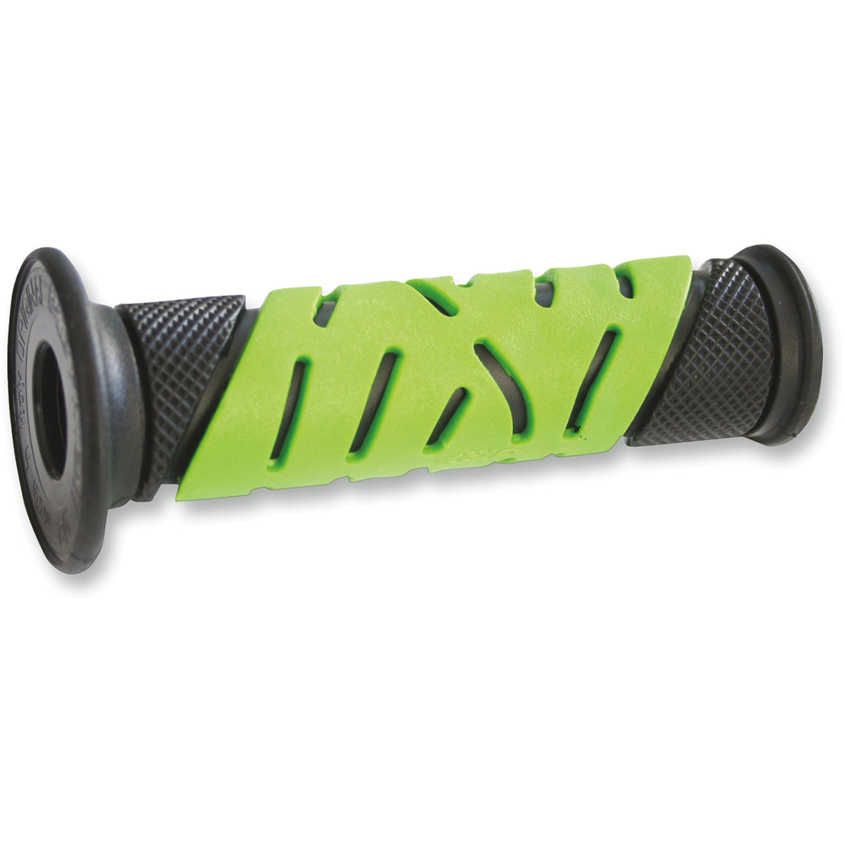 PRO GRIP PG-719GNX 719BKGNOE 719 Dual Density Sportbike Grips Grips - Gel - 719 - Open Ends - Black/Green