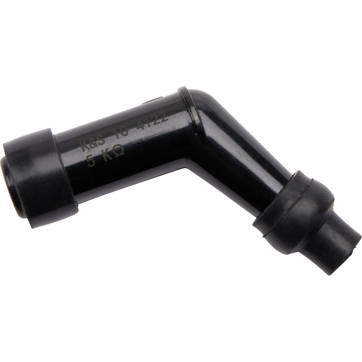 MOOSE OFFROAD 2104-0420 10-M4122 Spark Plug Resistor Cover 120° elbow type - short