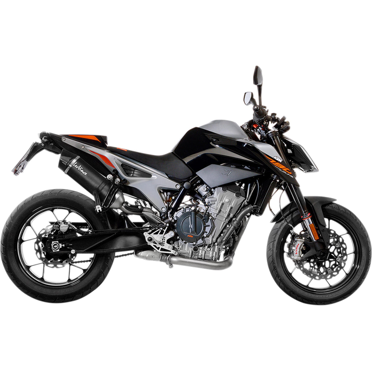 LEOVINCE 1811-3571 14254EU LV One EVO Slip-On Muffler LV One EVO Muffler - Carbon Fiber - Duke 790