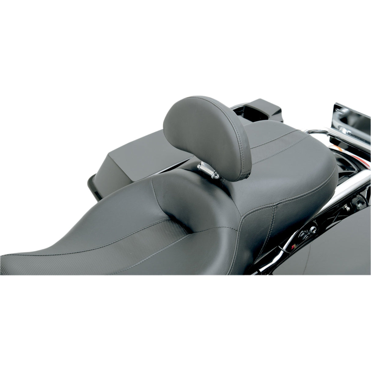 Drag Specialties EZ Glide II Backrest - 0822-0164 For Harley Touring 1999-2020