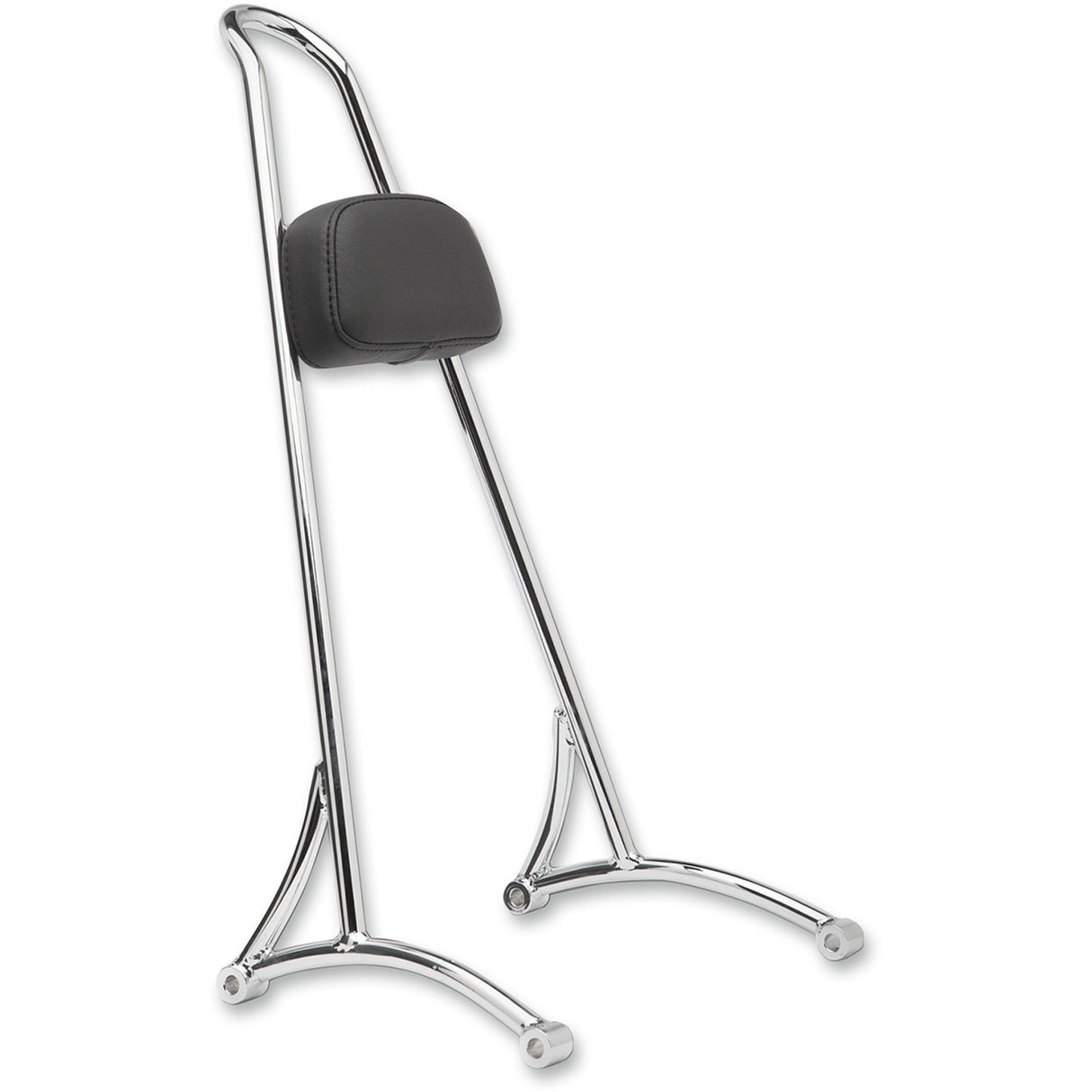 Burly Brand 20" Tall Sissy Bar Chrome - B13-1503C For Harley Sportster 1994-2003