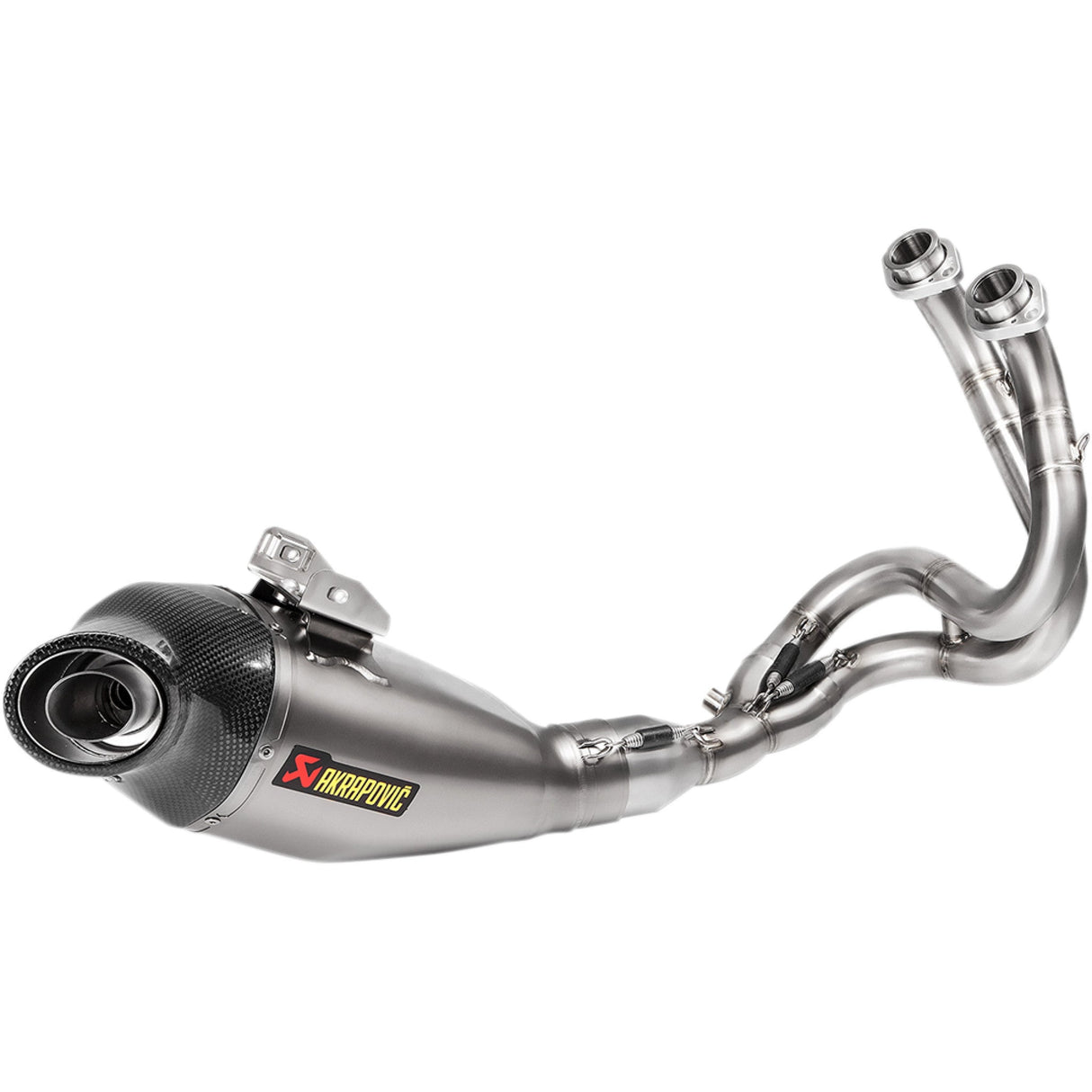 Akrapovic Racing Line 2-Into-1 Exhaust System - S-K6R10-HEGEHT Kawasaki 650 Versys 2017-2020