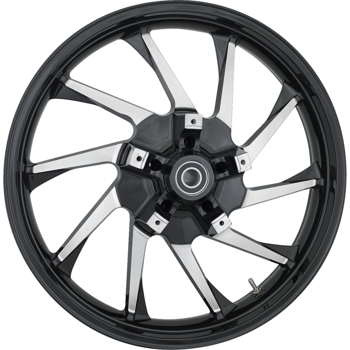 Coastal Moto Hurricane 3D Wheel - 3D-HUR213BCABST For Harley Touring 2008-2026