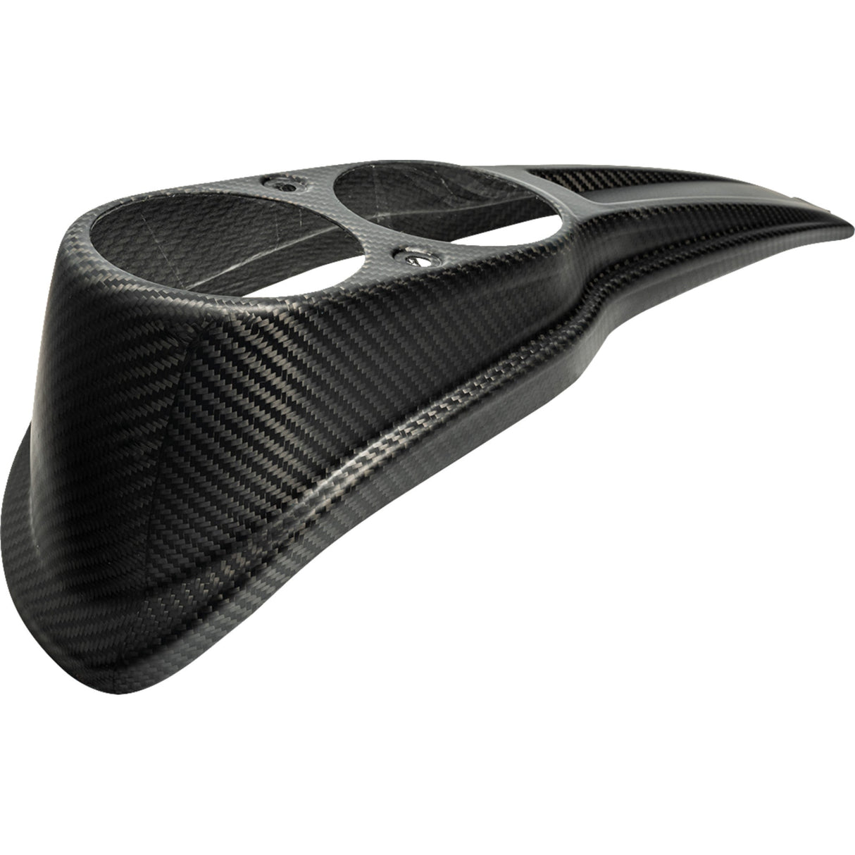 Slyfox Carbon Fiber Dash Panel Matte Black - 12063M For Harley Softail Low Rider 2020-2021