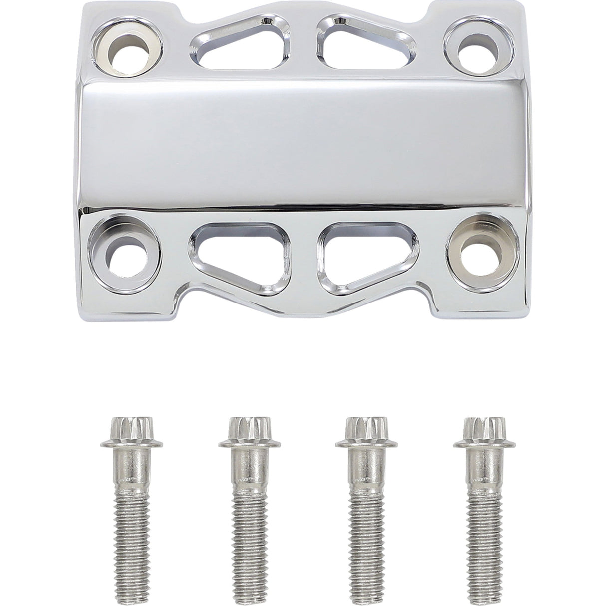 LA CHOPPERS 0602-1408 LA-7470-08C Performance Risers - Straight - 8" - Chrome