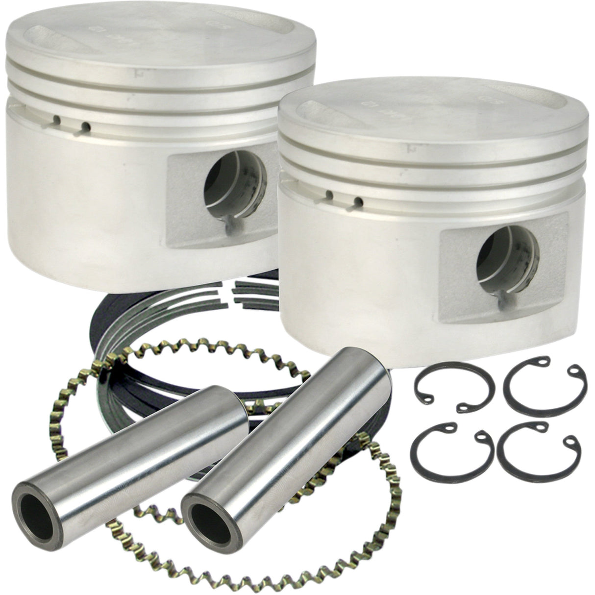 S&S CYCLE 0910-4522 920-0026 Piston Kit for S&S Motors - for 80" Stock or S&S Heads - 3.5" - +.010
