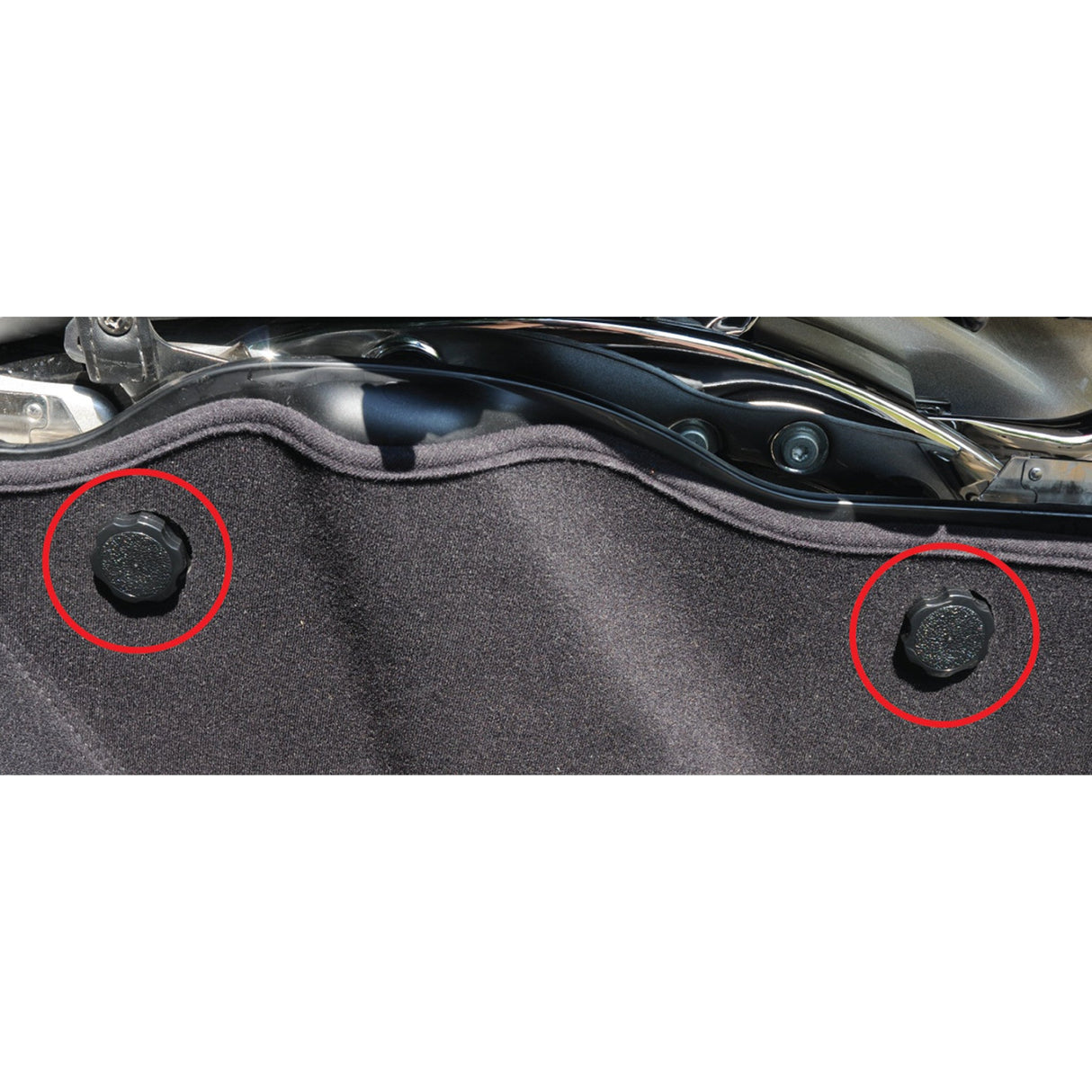 REDA 3501-1094 RSL130001 Saddlebag Lock Kit black oxide corrosion resistance
