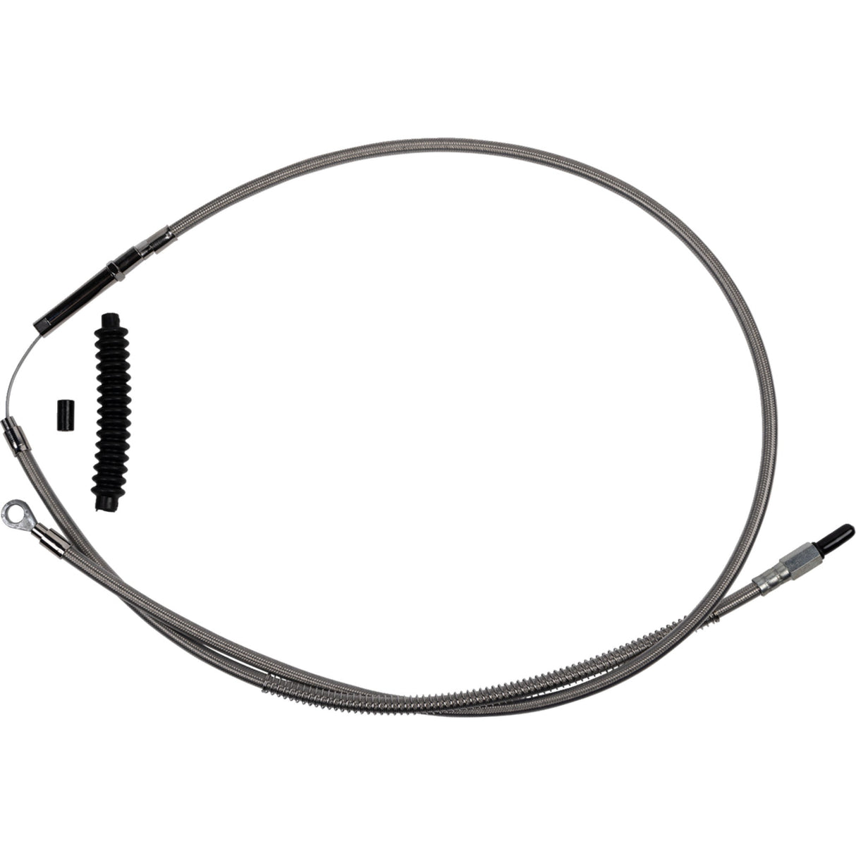 Barnett High-Efficiency Stainless Steel Clutch Cable For Harley-Davidson Standard - 102-30-10068 For Harley Touring 2021-2025