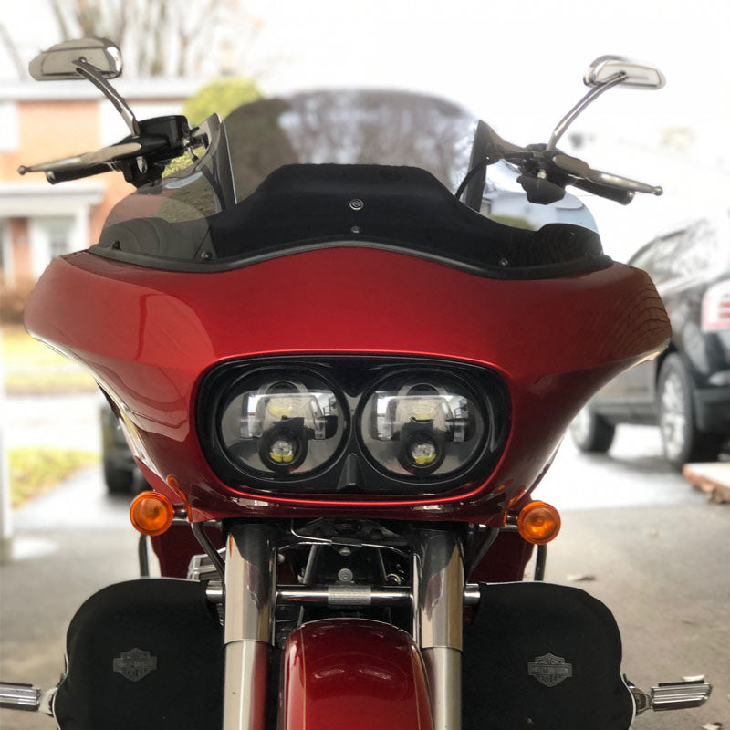 Original Garage Moto Harley-Davidson Road Glide Fltr OG LED Headlight For Harley Road Glide 2002-2013