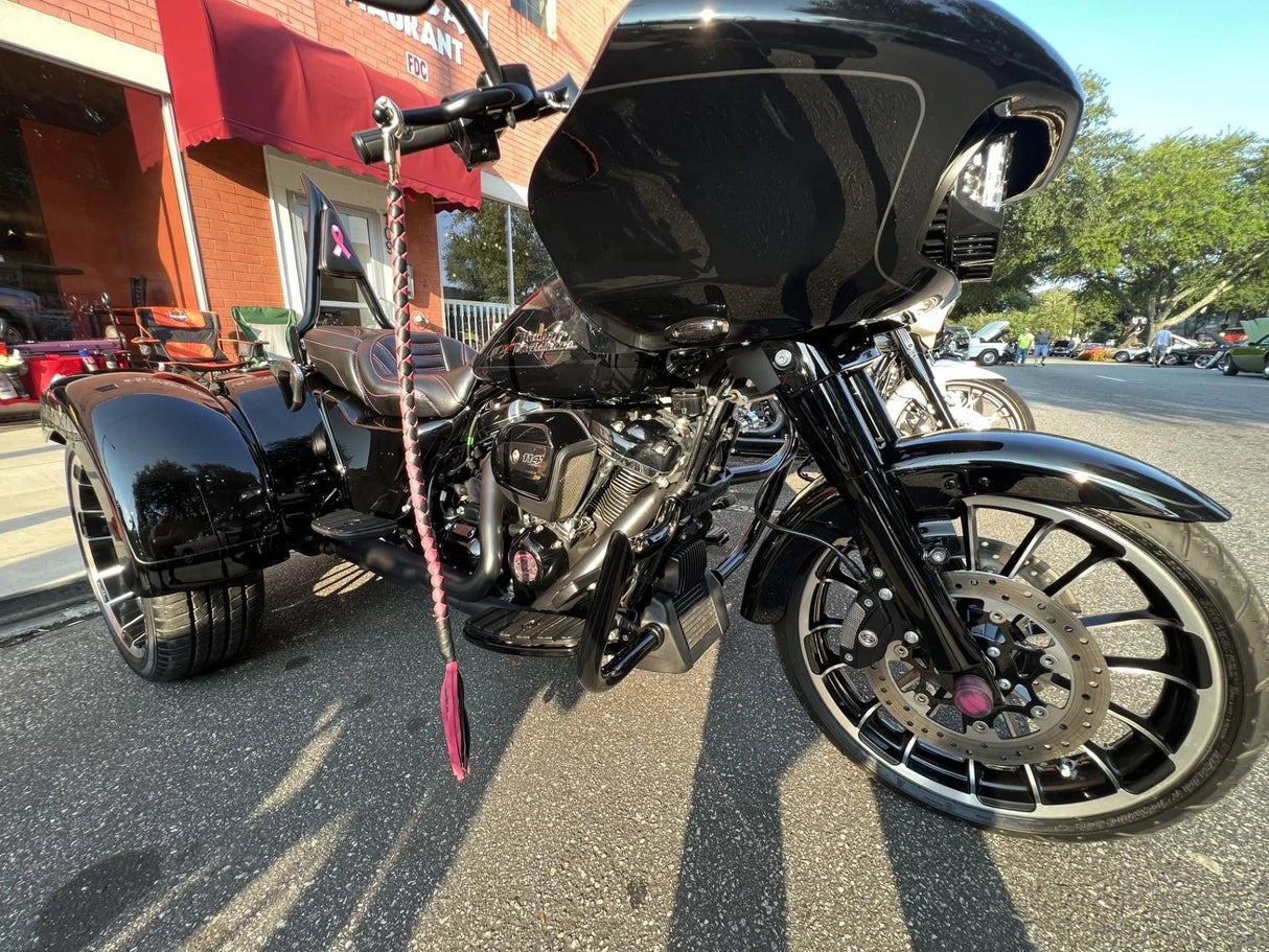Siouxicide Choppers Chopped Engine Guard Villain Black For Harley Street Glide 2015-2023