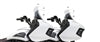 Tab Performance Indian PowerPlus 2-1 Muffler | Chrome - Chrome Straight Tips, Zombie Baffles, Include Bracket 211-1221-C2-Z-INCLUDE-BRACKET