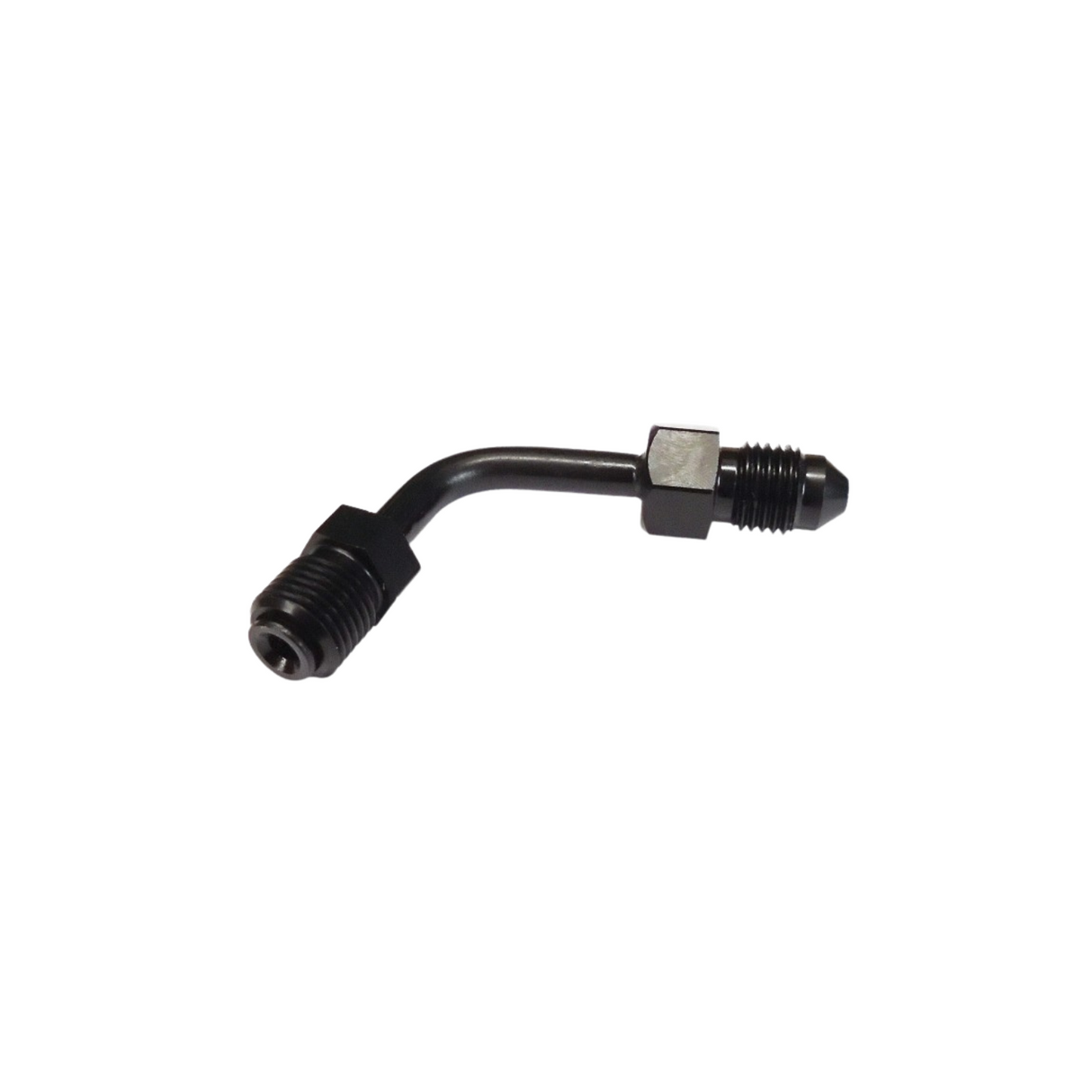 Original Garage Moto Magnum Shielding Black Upper Brake Line Adapter - H-BH-04-BK