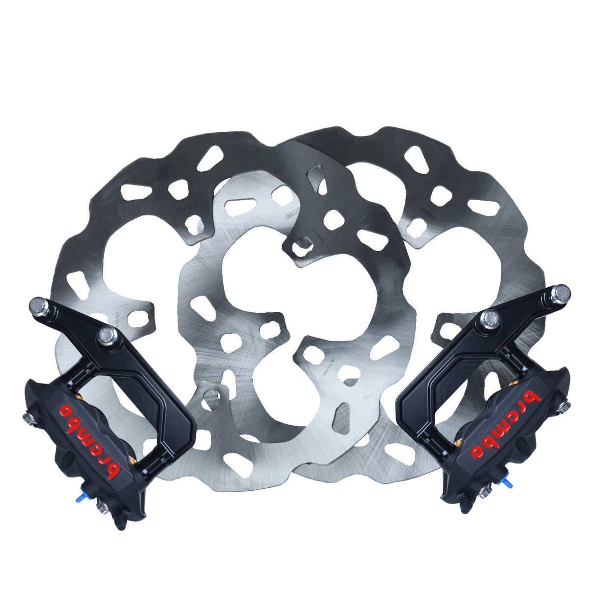 Original Garage Moto OG 13" Complete Radial Big Brake Kit For Touring Spoke Mount