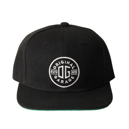 Original Garage Moto OG Black Snapback - A-CP-01-BK